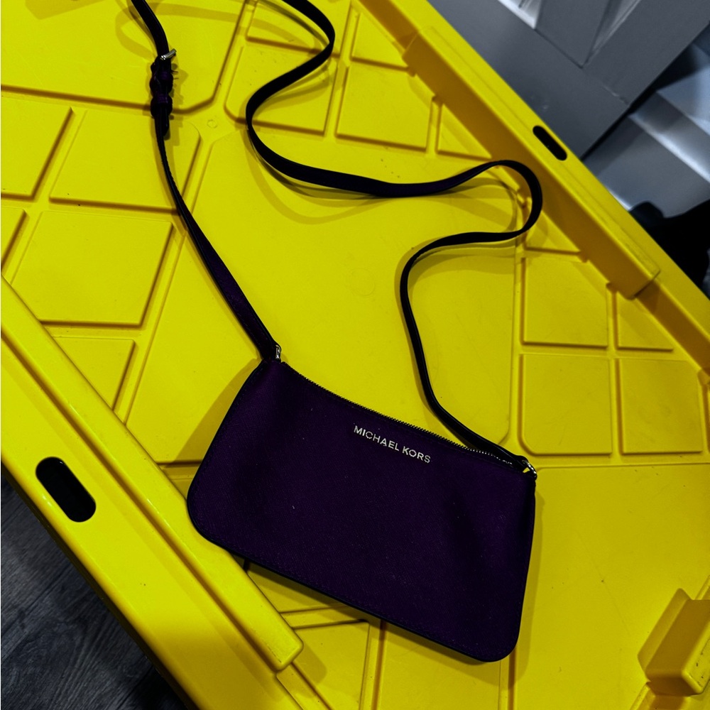 Michael Kors Purple Crossbody Bag